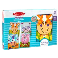 Set 4 puzzle Animale domestice - Melissa & Doug