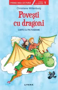 Povești cu dragoni. Carte cu pictograme. Citesc cu ajutor (Nivelul 1) - Paperback brosat - ***