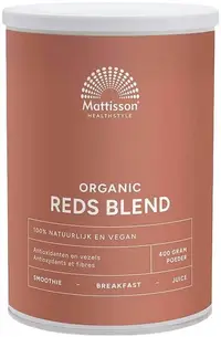Mattisson Healthstyle Organic Reds Blend, 400 g