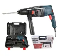 Bormasina Ciocan rotopercutor 3000W CU PERCUTIE, trusa, mandrina automata, 3J, 1200RPM, CAMPION PROFFESIONAL CMP1565