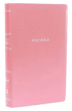 NKJV, Gift and Award Bible, Leather-Look, Pink, Red Letter Edition