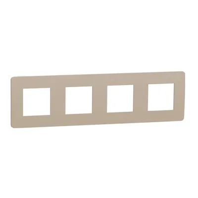 Placa ornament, Unica Studio Colsau, patru module, taupe
