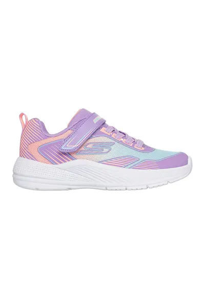 Pantofi sport de plasa si piele ecologica Microspec Advance Oasis - Turcoaz/Piersica/Ametist