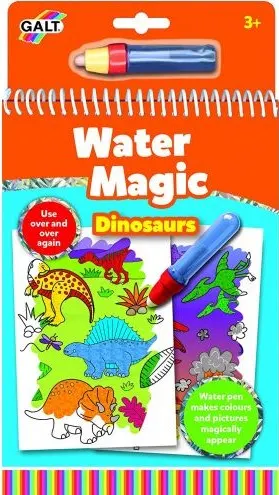 Carticica magina de pictat cu apa Galt - Dinozauri