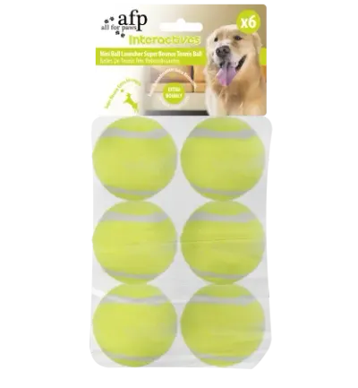 All for Paws Rezerva 6 Mingi Tenis pentru Lansatorul Afp3196