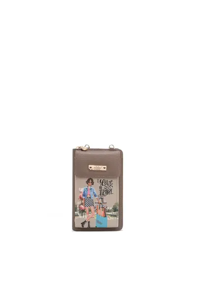 Geanta dama I live to Travel NK24002 - Maro - Universal