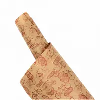 Hârtie pentru ambalat cadouri Kraft Vintage 200x70 cm old bicycles