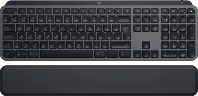 Tastatură multimedia Logitech - MX Keys S Plus, fără fir, grafit