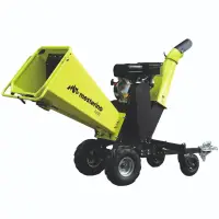 Tocator de crengi si resturi vegetale, MESTERINO MT-350PRO, motor pe benzina RATO in 4 timpi, 420 cc, 15 CP, diametru maxim de taiere 150 mm