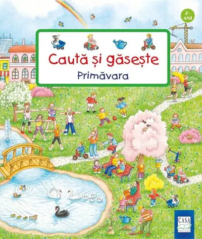 Caută și găsește. Primăvara - Board book - Susanne Gernhäuser