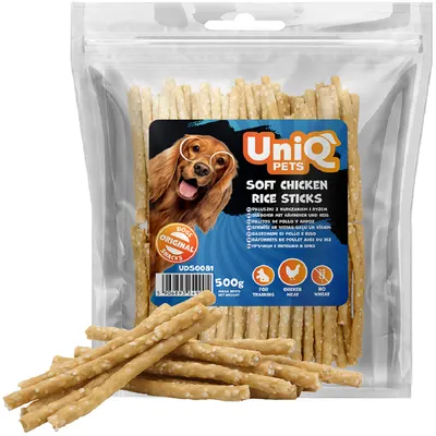 Stixuri Uniq pui & orez 500 g