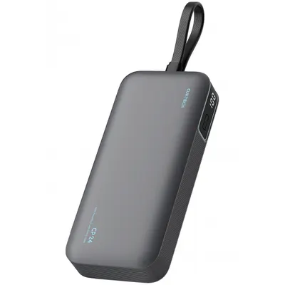 Baterie Externa Cuktech LPB200N, 20000mAh, 40W, QC + PD, 1 x USB-A - 2 x USB-C, Neagra