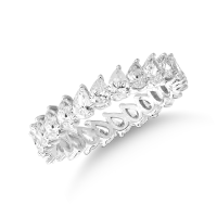 Inel din aur alb cu diamante pear de 2.3ct