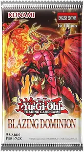 Yu-Gi-Oh! Blazing Dominion Booster