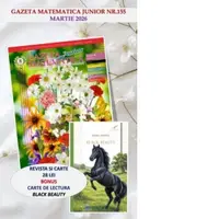 Gazeta Matematica Junior. Nr. 155, martie 2026 (Bonus: Carte de lectura Black Beauty de Anna Sewell)