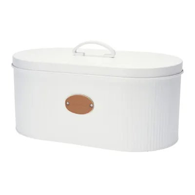 Cutie de Pâine, Metalică, 33x18x15 cm, Alb Mat – Excellent Houseware