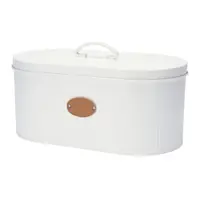 Cutie de Pâine, Metalică, 33x18x15 cm, Alb Mat – Excellent Houseware