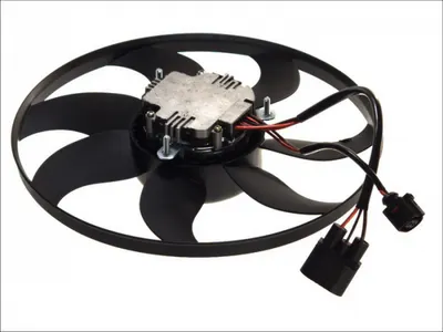 Ventilator Radiator Audi A3; Seat Altea, Ibiza Iv, Leon, Toledo Iii; Skoda Octavia Ii, Superb Ii, Yeti; Vw Caddy Iii, Eos, Golf Plus, Golf V, Golf Vi, Jetta Iii, Passat, Polo, Scirocco 1.4-2.0d Dupa 2