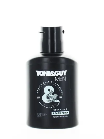 Toni&Guy Men Spuma de curatat pentru fata si barba 100 ml