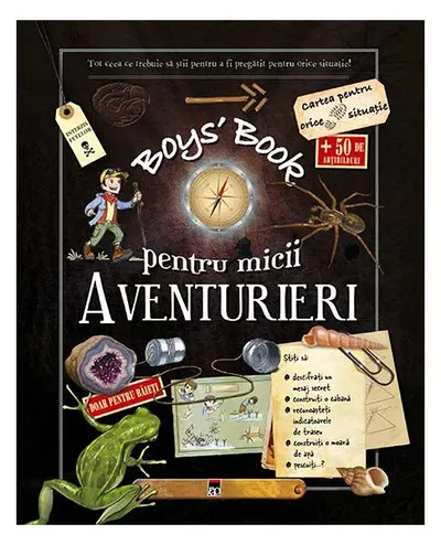 Boy's Book pentru micii aventurieri - Hardcover - ***