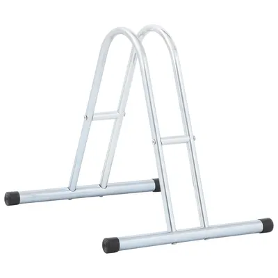 Gossi suport 1 bicicleta de podea de sine statator, otel galvanizat