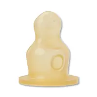 Biberon standard din latex pentru piure Baby Nova - 2 buc, mărimea 2