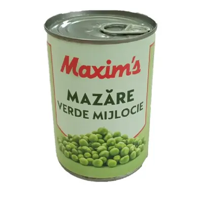 Mazare verde Maxim's, 400g Engros