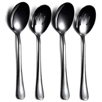 Lingurite din Inox Berglander, Negru, 4 Bucati