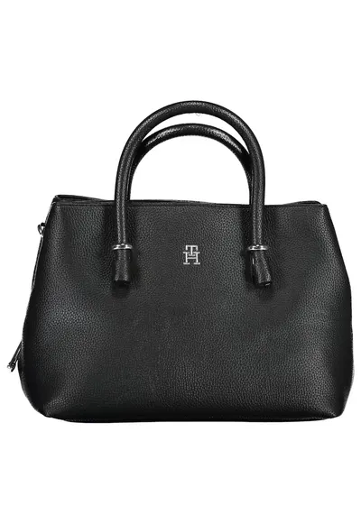 Geanta dama Emblem Satchel AW0AW15224 - Negru