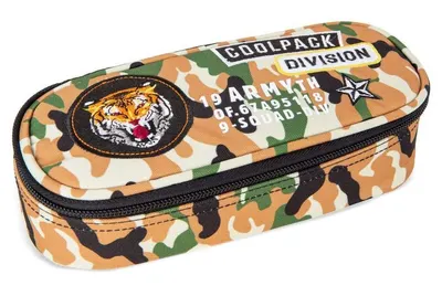 Penar școlar elipsoidal Cool Pack Campus – Camo Desert Badges