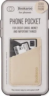 Buzunar pentru telefon IF Bookaroo - Culoare crem