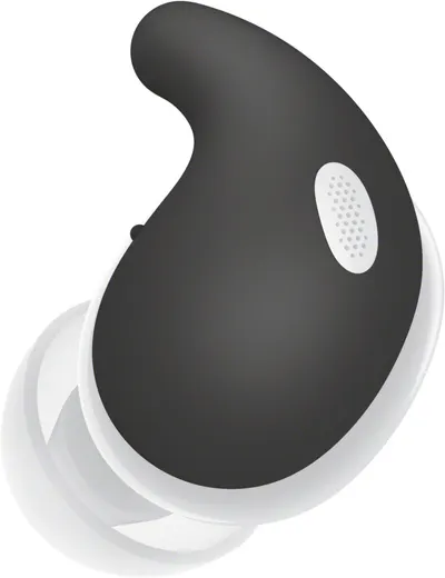Vârfuri colorate din silicon pentru căști Sony - LinkBuds Fit, negru