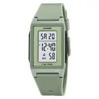 Ceas Digital SKMEI 2321 Verde Sage - Design Minimalist, Waterproof 50M
