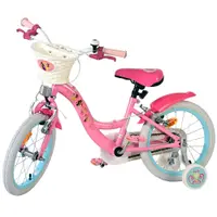 Bicicletă pentru copii cu roți ajutătoare E&L cycles Volare – Disney Princess, 16''