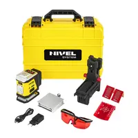 Pachet Laser roșu în cruce (1 x 360°), Bluetooth cu trepied - Nivel System-CL1R
