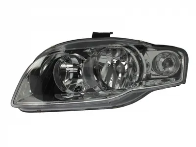 Far stanga (H7, reglaj electric, cu motoras, fundal negru) AUDI A4