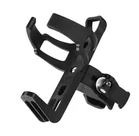 Suport sticla de apa cu prindere de ghidon, 14.5 x 14 cm, negru