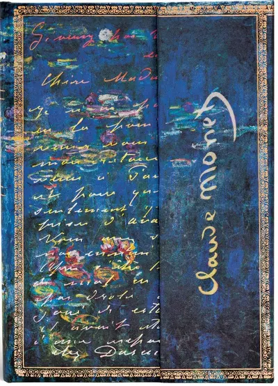 Carnețel Paperblanks Monet - Midi, cu linii, 72 de coli