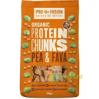 Proteina Vegetala Texturata din Mazare si Fava Bucati Mari Ecologica/Bio 125g