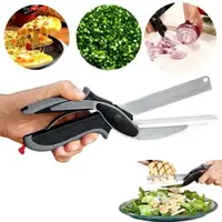 Foarfeca de bucatarie 2 in 1 pentru legume sau verdeata