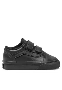 Tenisi copii - unisex - piele naturala - negru