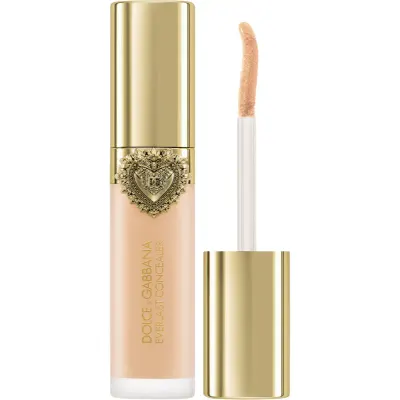 Dolce&Gabbana Everlast Concealer anticearcan cu efect de lunga durata culoare 07 Light - Olive Undertones 11 ml