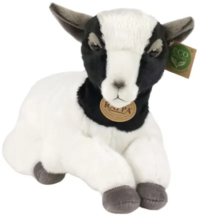 Jucărie de pluș Rappa Eco Friends - capră, întinsă, 30 cm