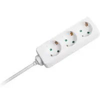 Prelungitor 3 cai 1.5M(3G1.5MM2) alb V-TAC SKU-8754