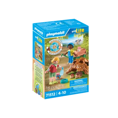 Playmobil-Ingrijirea Familiei de Arici