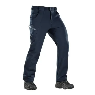 Pantaloni tactici Softshell navy blue M-TAC - impermeabili - XS