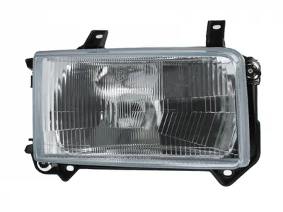 Far dreapta (H4, electric, fundal cromat) VW TRANSPORTER 1990-1995