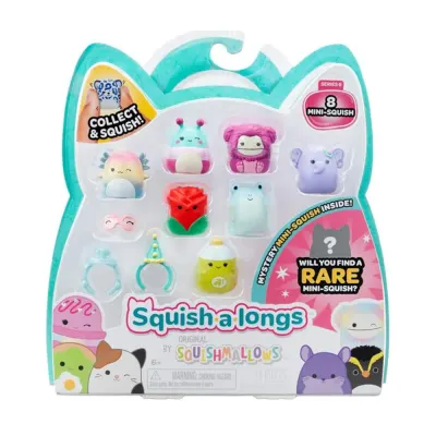 Set 8 figurine, Squishmallows, Squish a longs