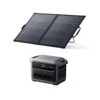 Kit stație de alimentare Anker SOLIX C1000X Gen 2 cu panou solar bifacial 200 W