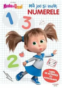 Masha și Ursul. Mă joc și învăț numerele - Paperback